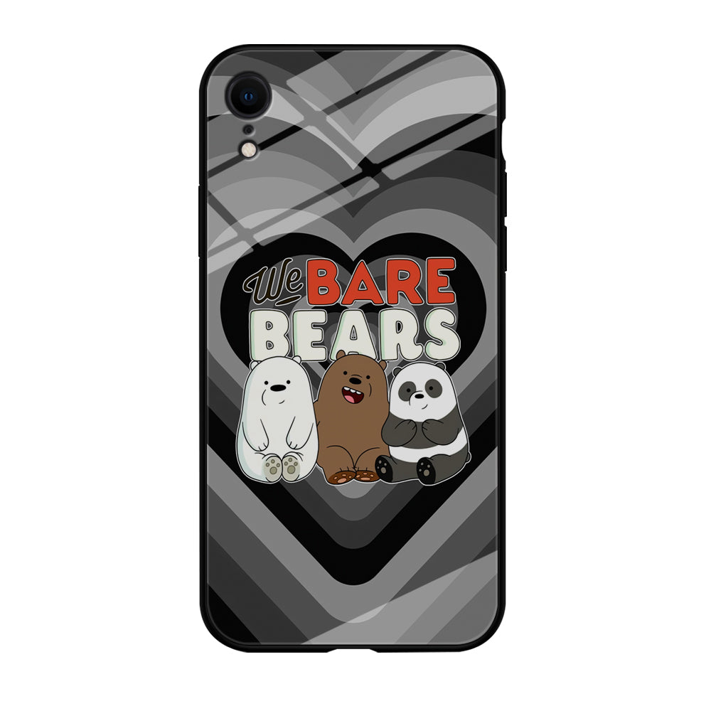 Bare Bears Loving Another iPhone XR Case