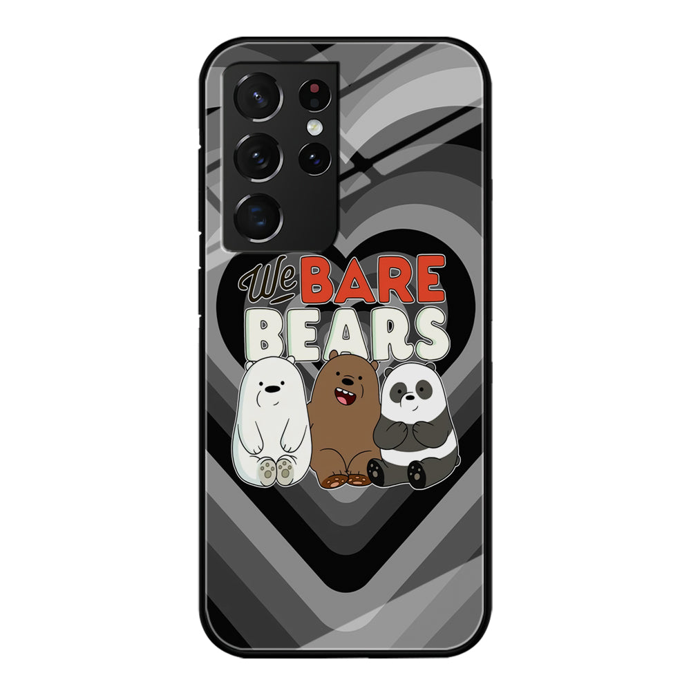 Bare Bears Loving Another Samsung Galaxy S21 Ultra Case