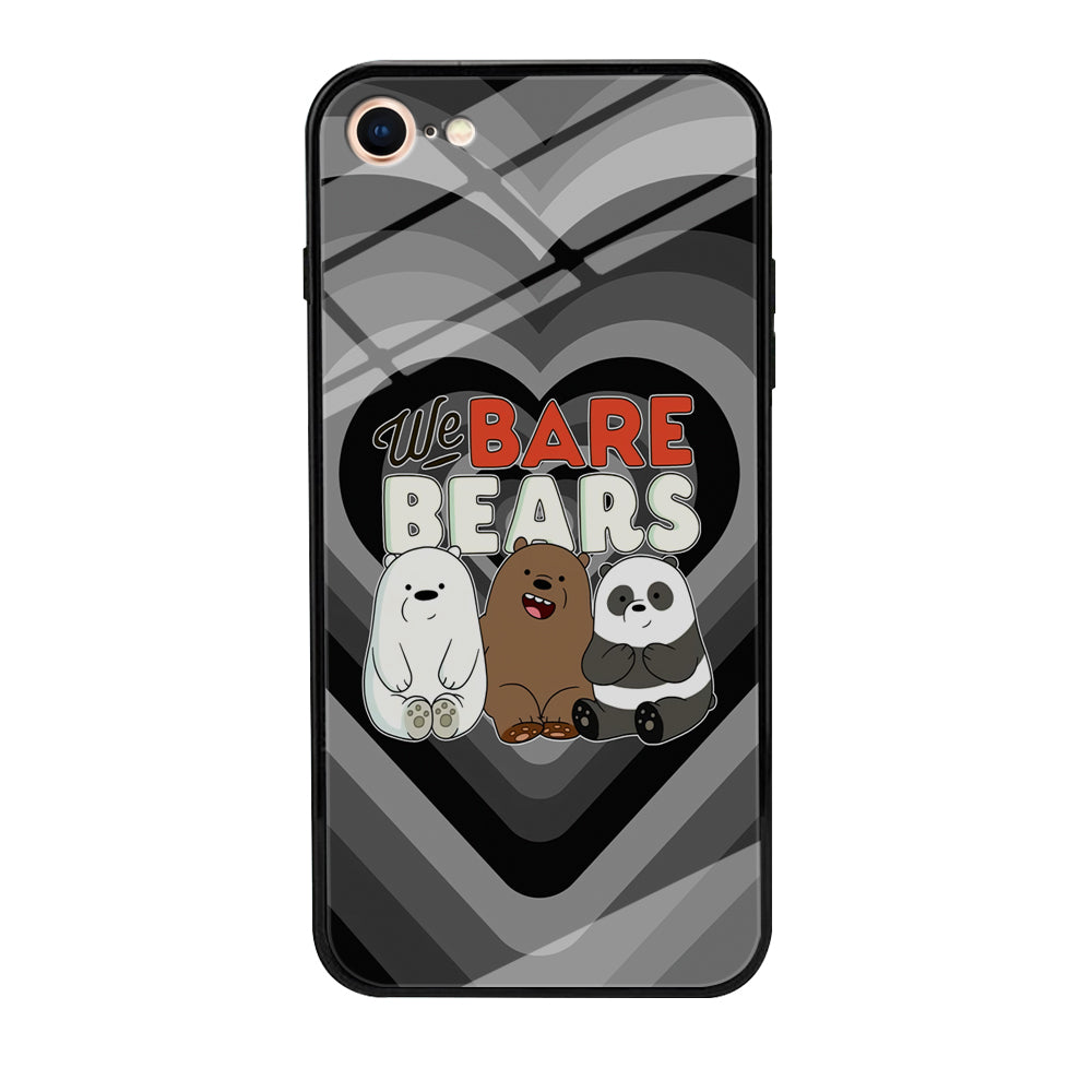 Bare Bears Loving Another iPhone 8 Case