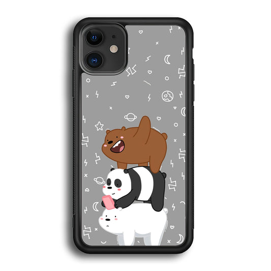 Bare Bears Night Walk iPhone 12 Case