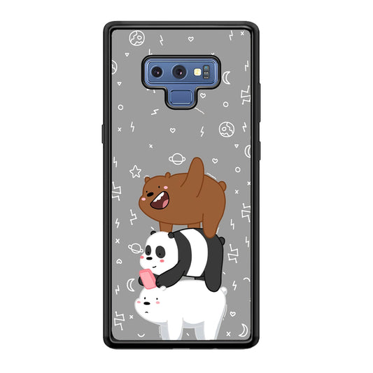 Bare Bears Night Walk Samsung Galaxy Note 9 Case