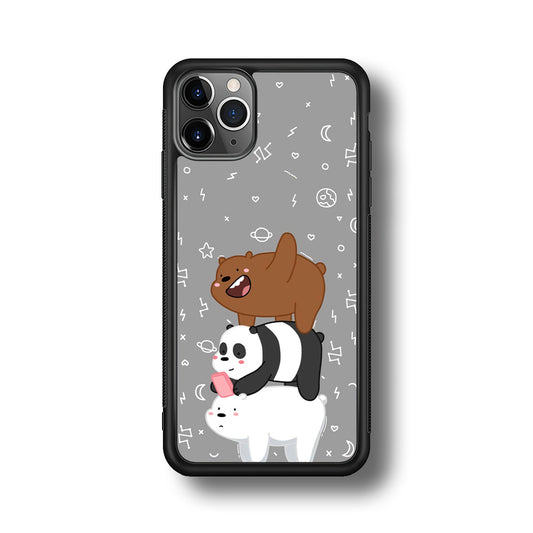 Bare Bears Night Walk iPhone 11 Pro Max Case