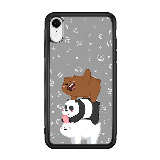 Bare Bears Night Walk iPhone XR Case