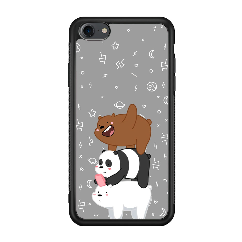 Bare Bears Night Walk iPhone 8 Case