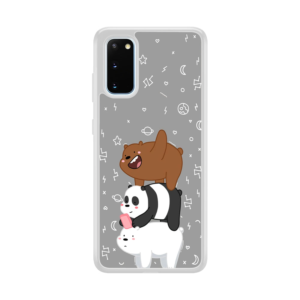 Bare Bears Night Walk Samsung Galaxy S20 Case