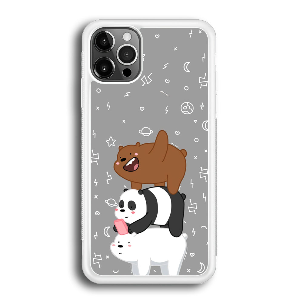 Bare Bears Night Walk iPhone 12 Pro Case