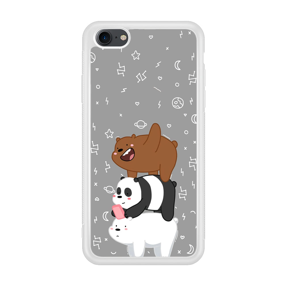 Bare Bears Night Walk iPhone 8 Case