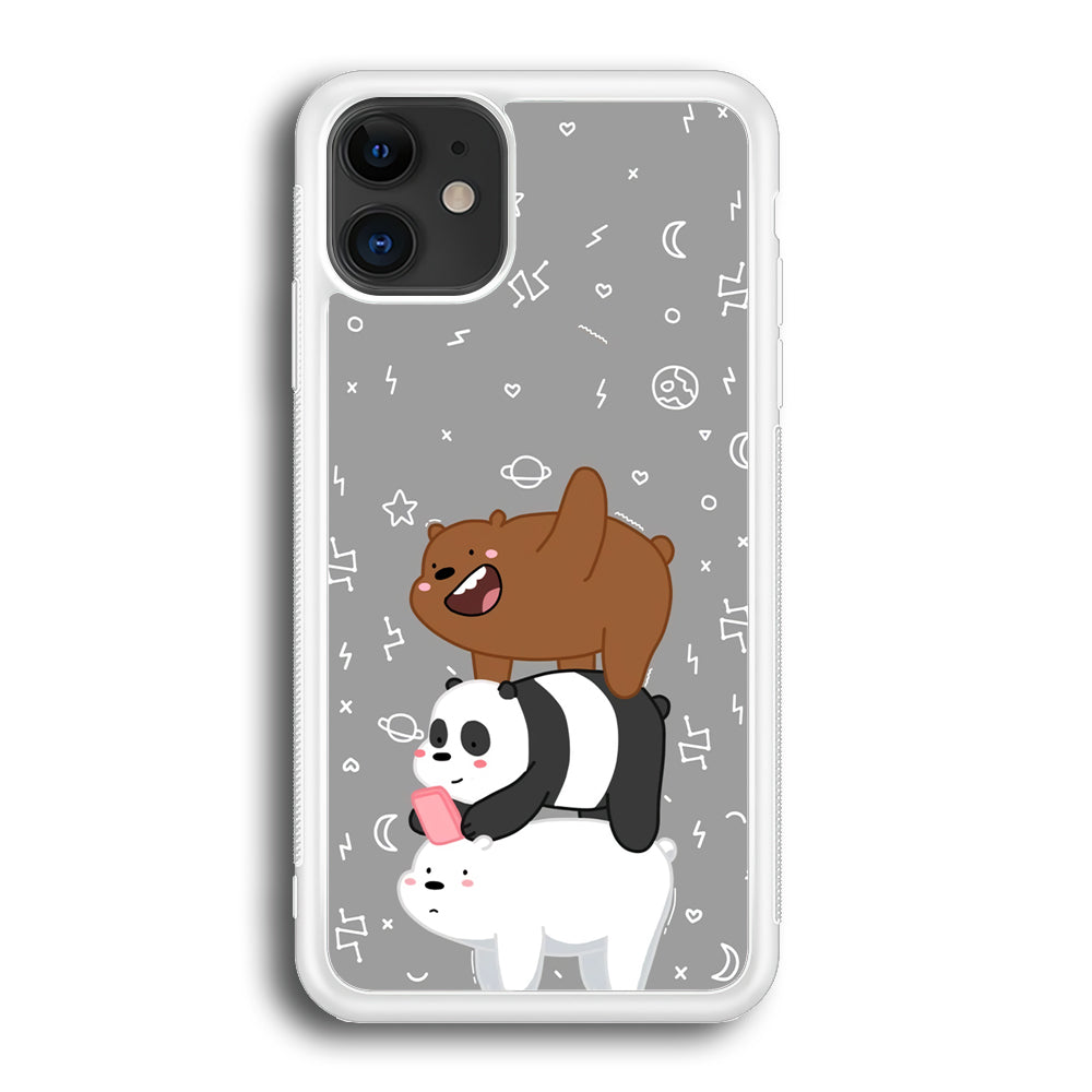 Bare Bears Night Walk iPhone 12 Case