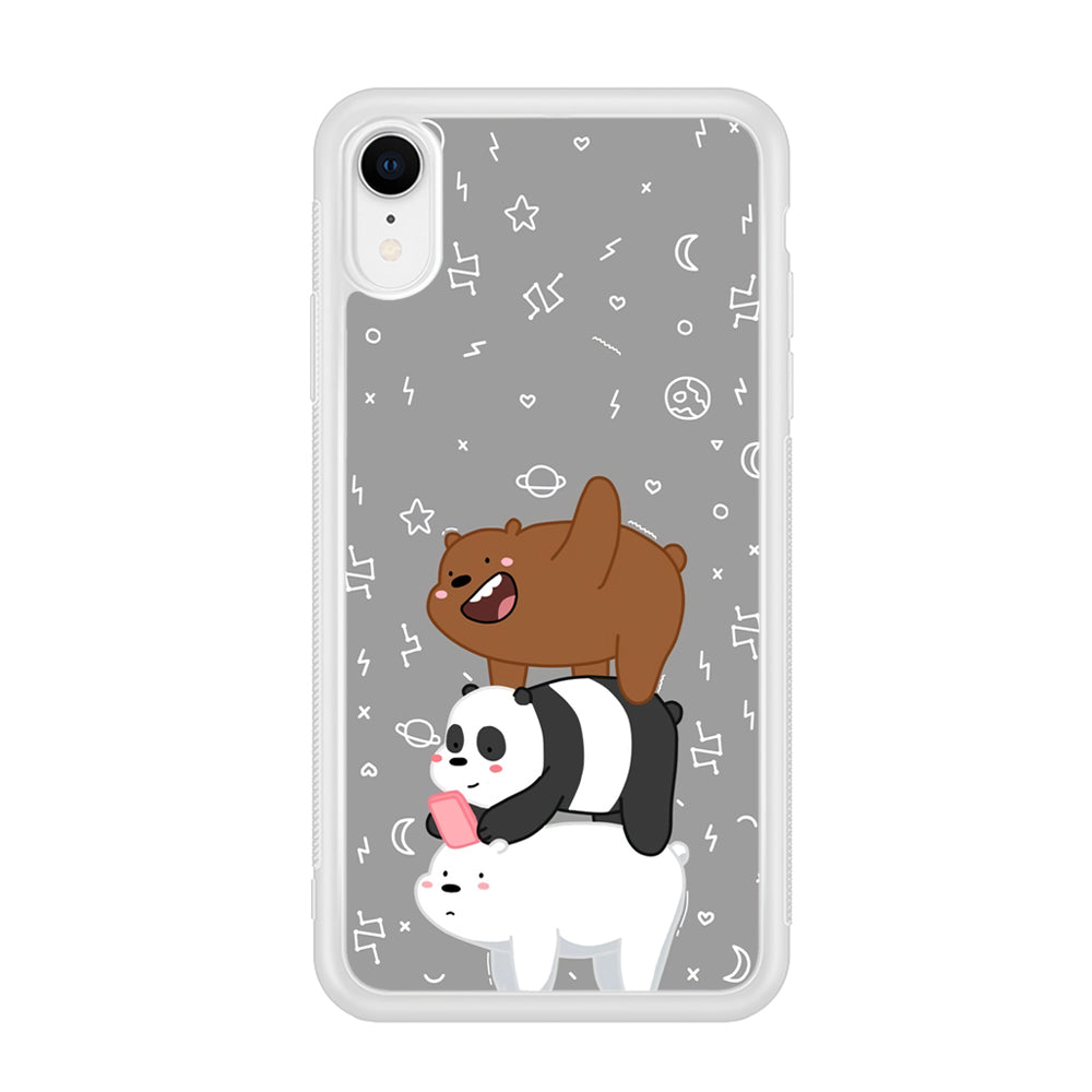 Bare Bears Night Walk iPhone XR Case