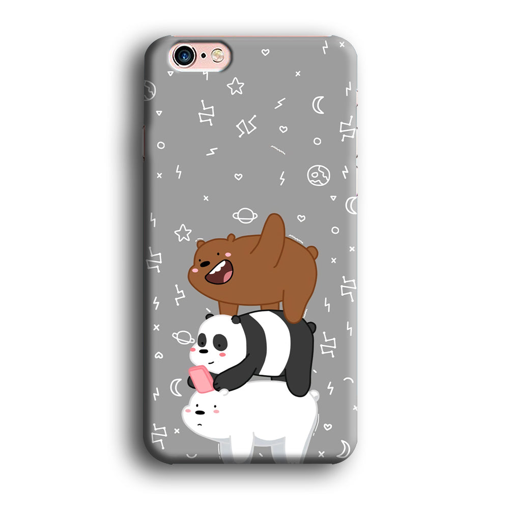 Bare Bears Night Walk iPhone 6 Plus | 6s Plus Case