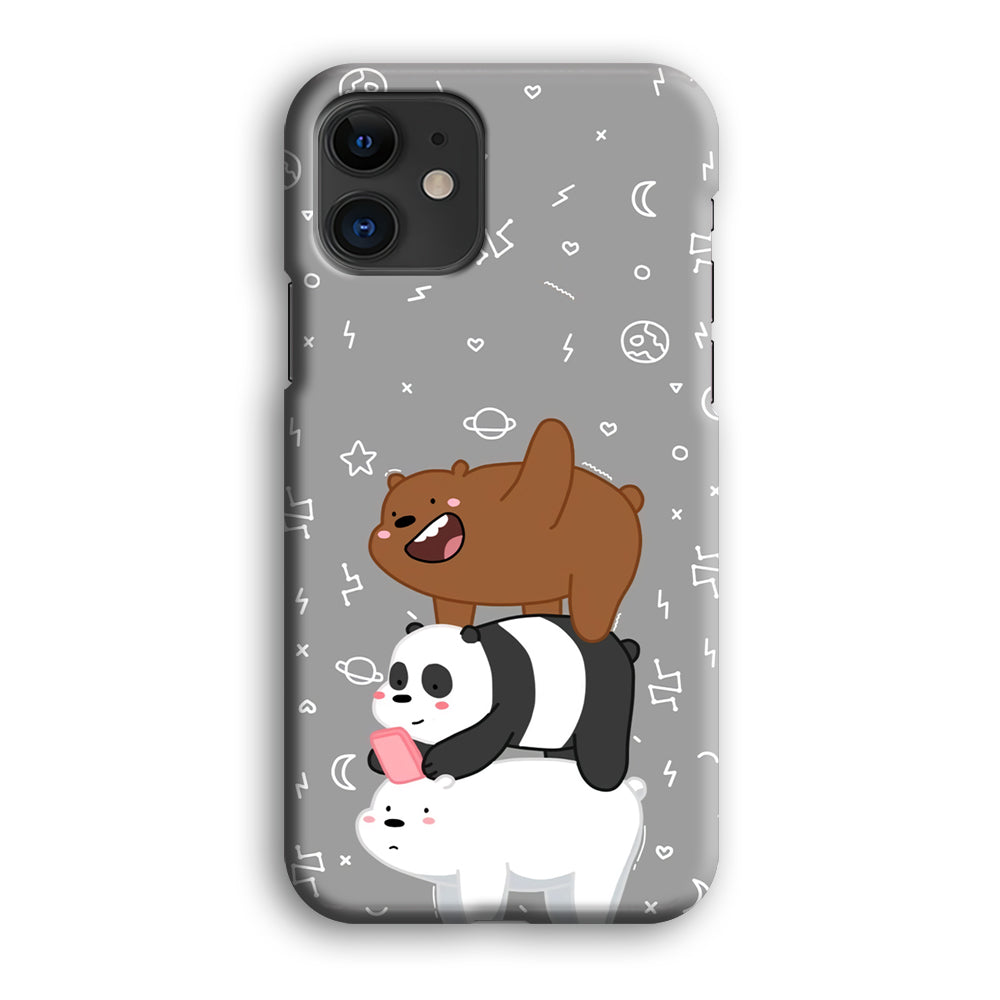 Bare Bears Night Walk iPhone 12 Case