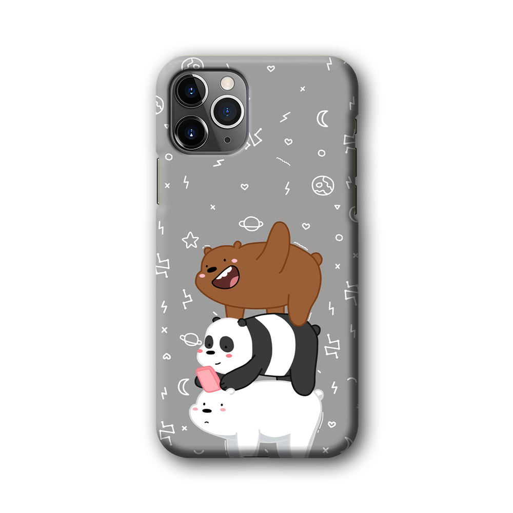 Bare Bears Night Walk iPhone 11 Pro Max Case