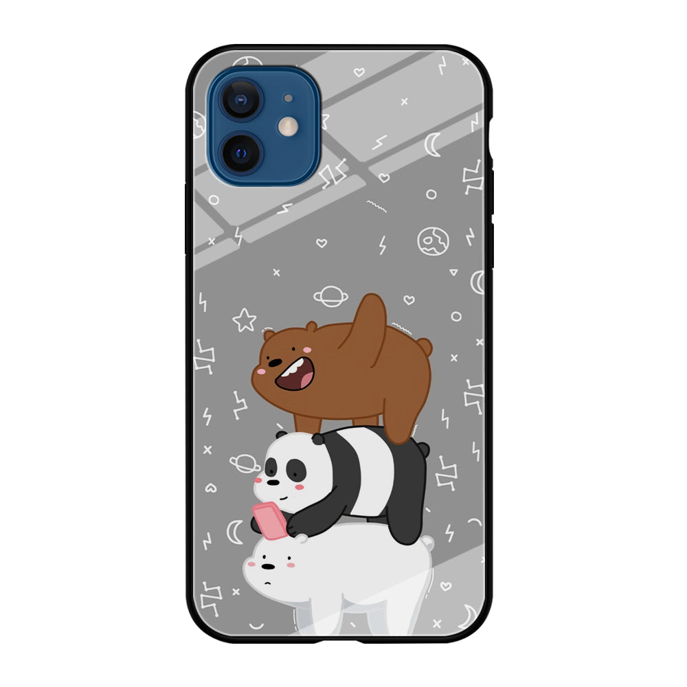 Bare Bears Night Walk iPhone 12 Case