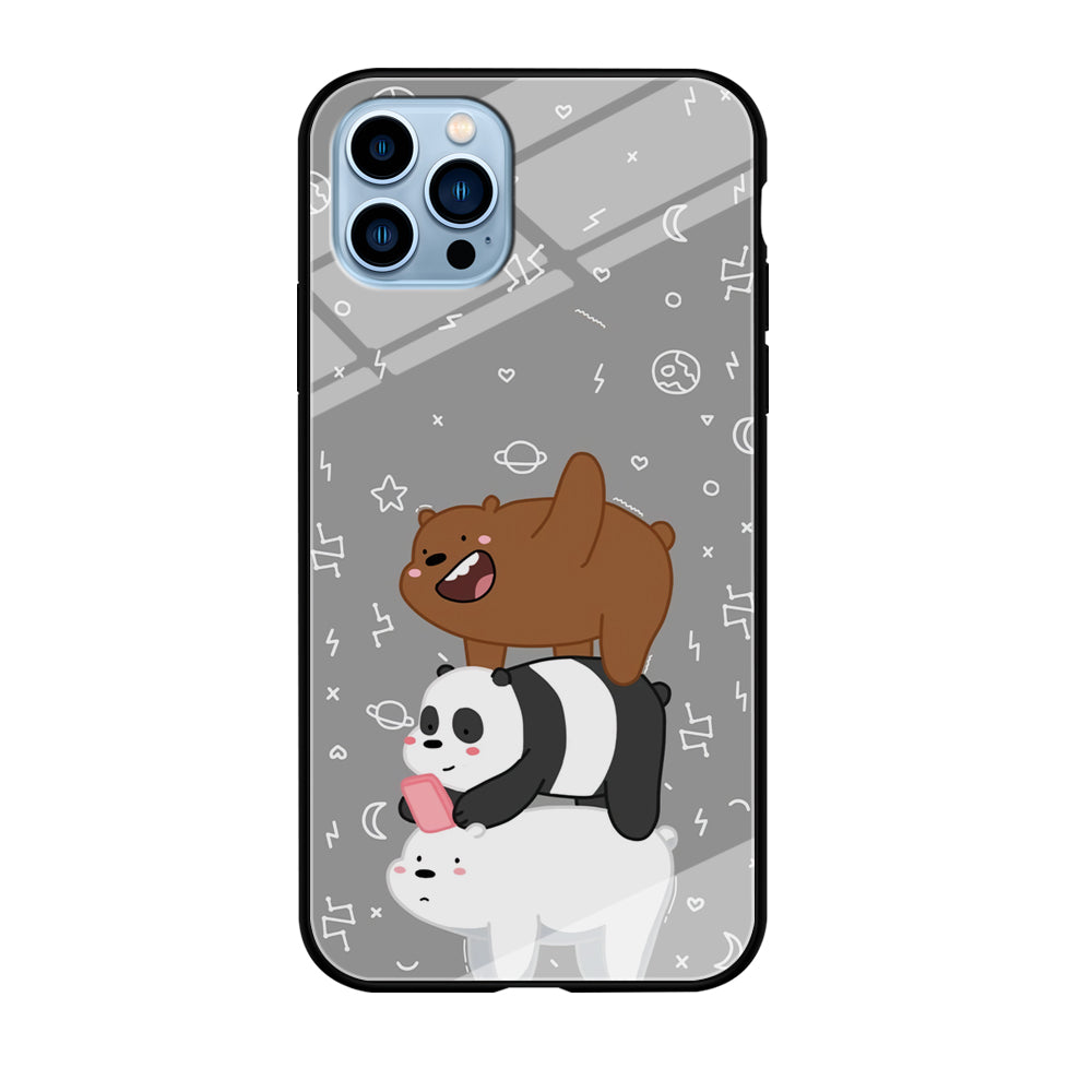 Bare Bears Night Walk iPhone 12 Pro Case