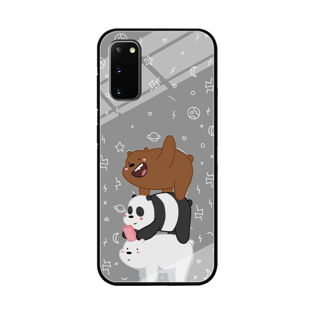 Bare Bears Night Walk Samsung Galaxy S20 Case