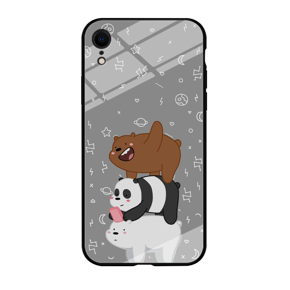 Bare Bears Night Walk iPhone XR Case