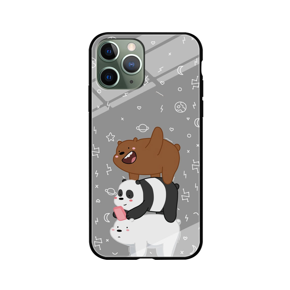 Bare Bears Night Walk iPhone 11 Pro Max Case