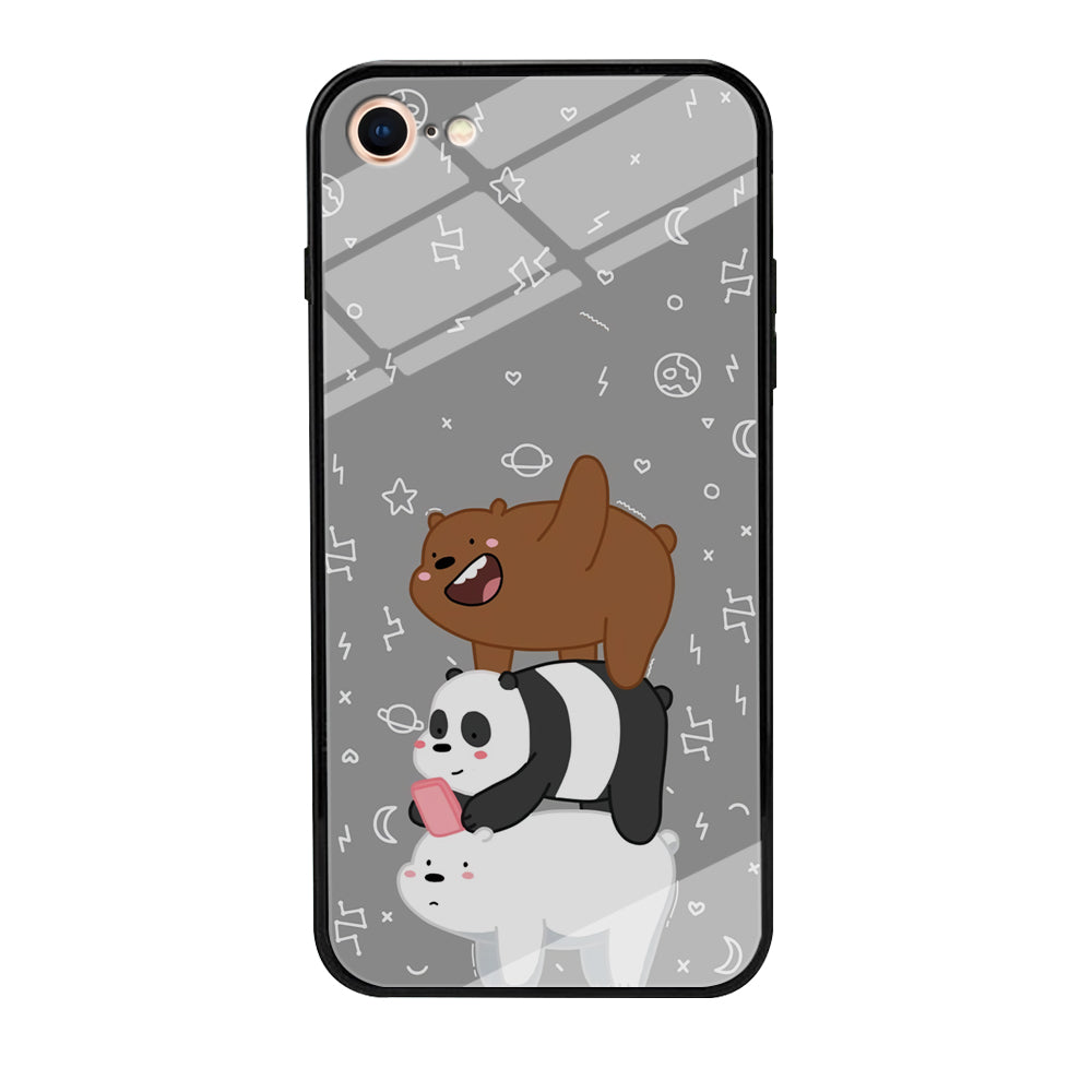 Bare Bears Night Walk iPhone 8 Case