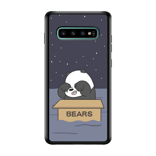 Bare Bears Panda Sail Samsung Galaxy S10 Case