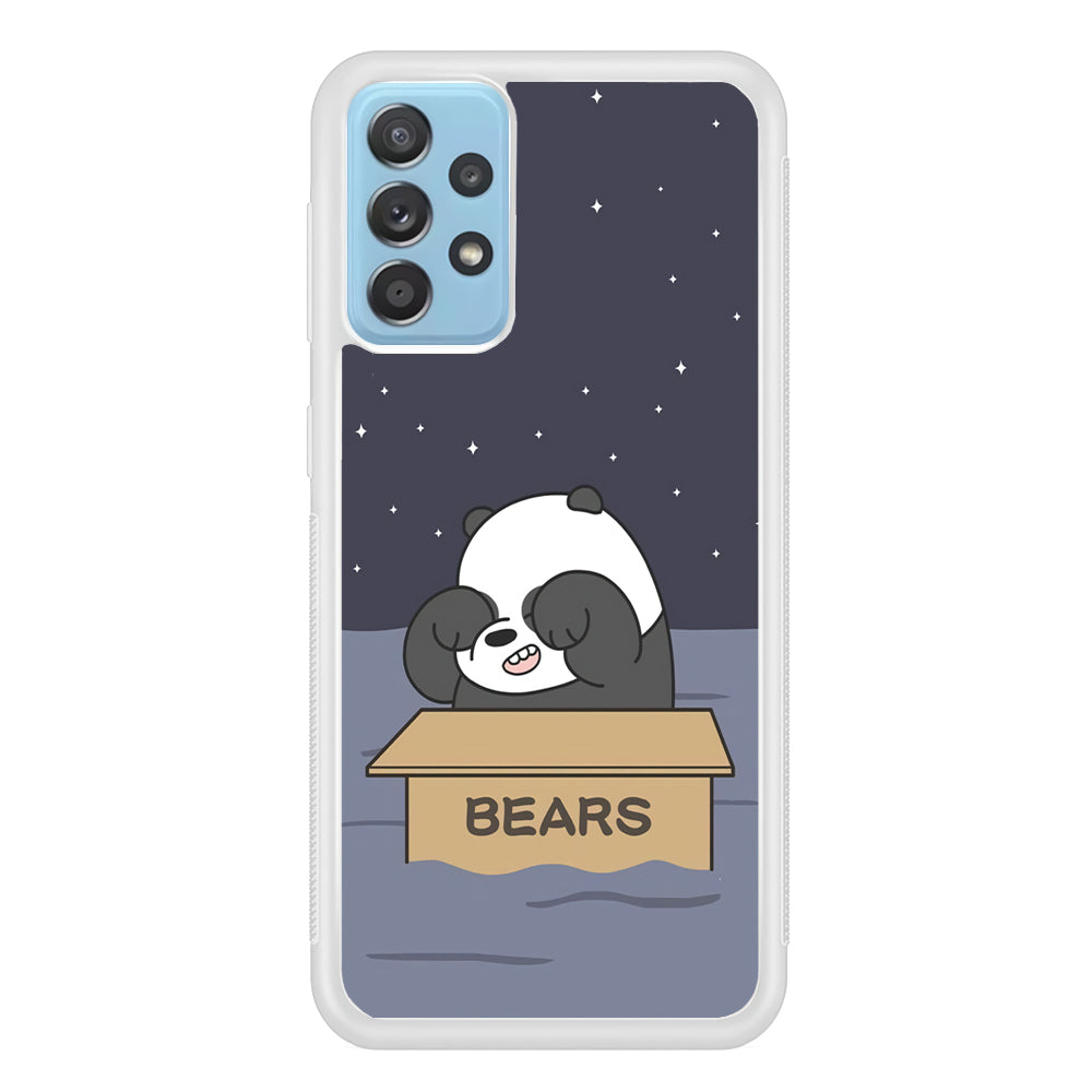 Bare Bears Panda Sail Samsung Galaxy A72 Case