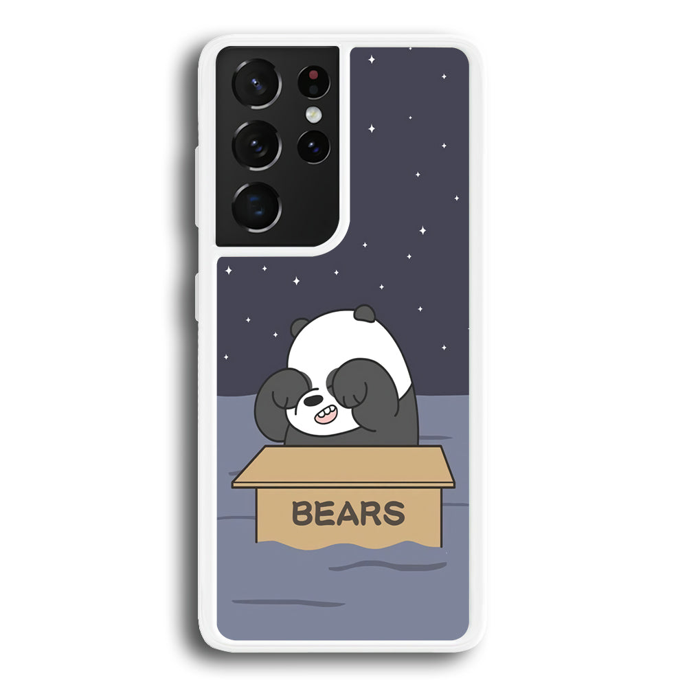 Bare Bears Panda Sail Samsung Galaxy S21 Ultra Case