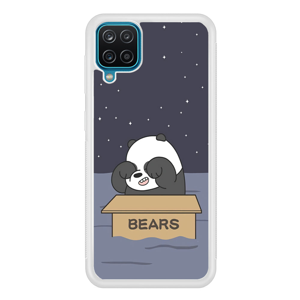 Bare Bears Panda Sail Samsung Galaxy A12 Case