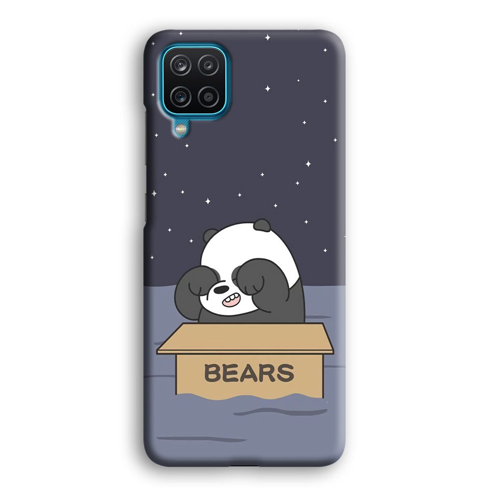 Bare Bears Panda Sail Samsung Galaxy A12 Case