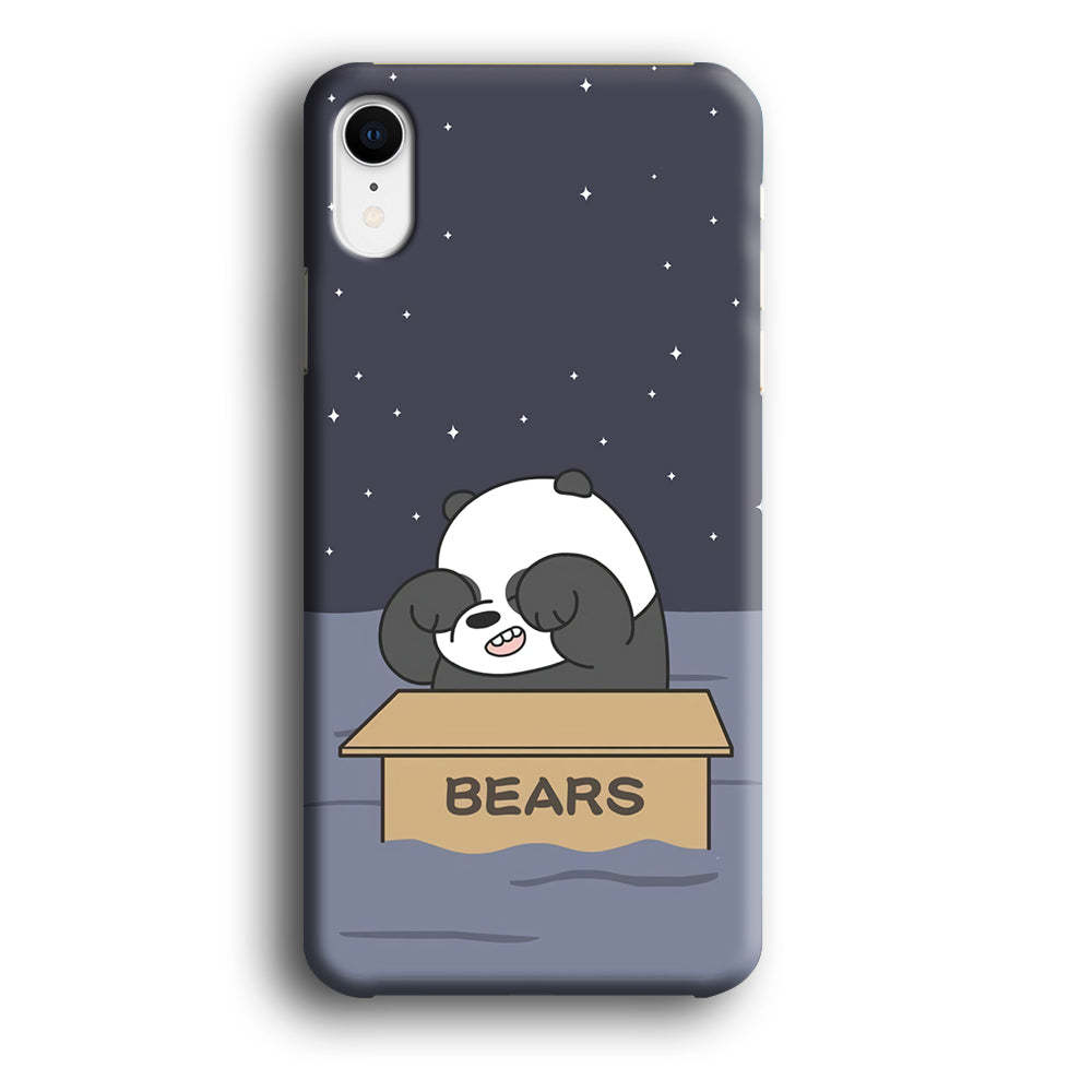 Bare Bears Panda Sail iPhone XR Case