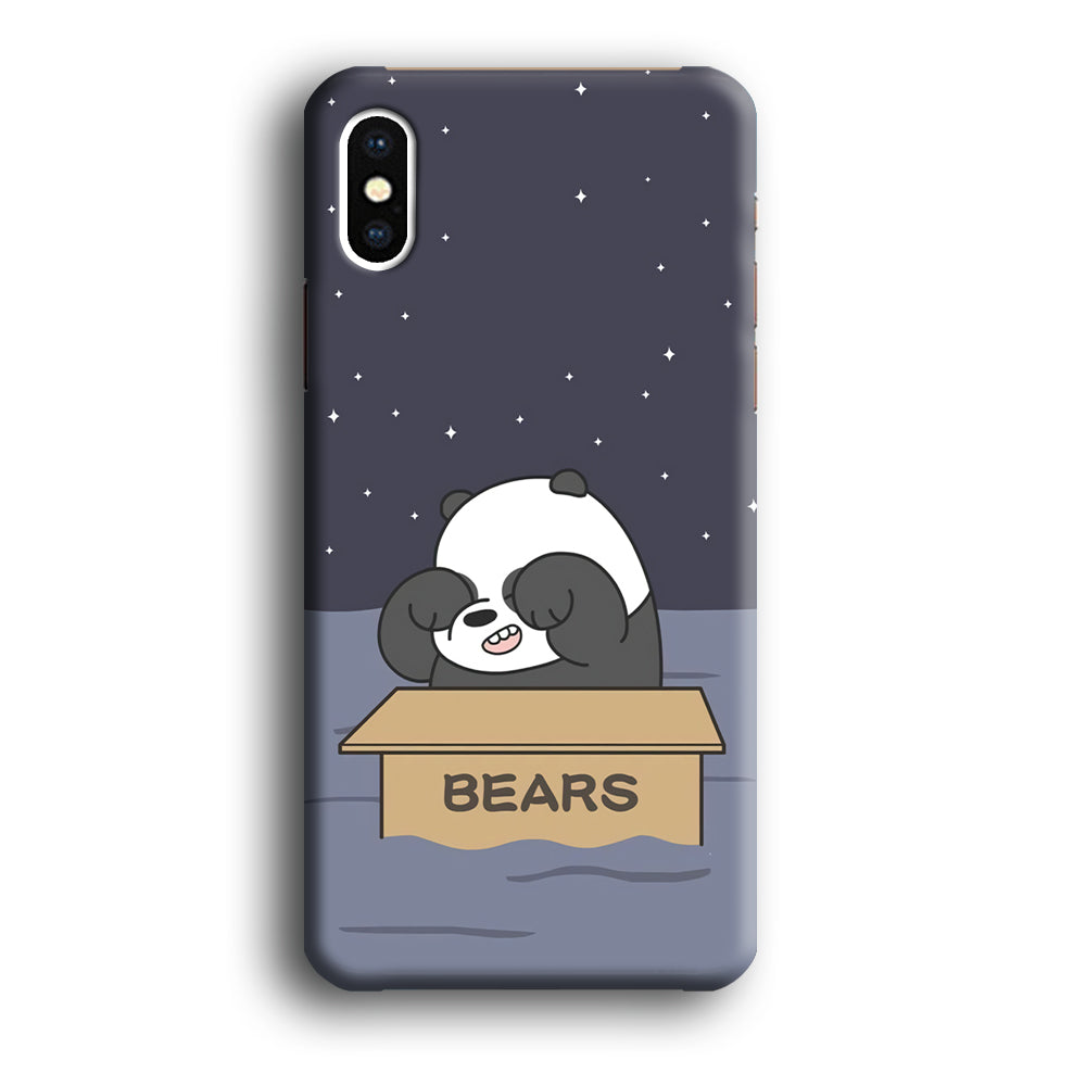 Bare Bears Panda Sail iPhone X Case