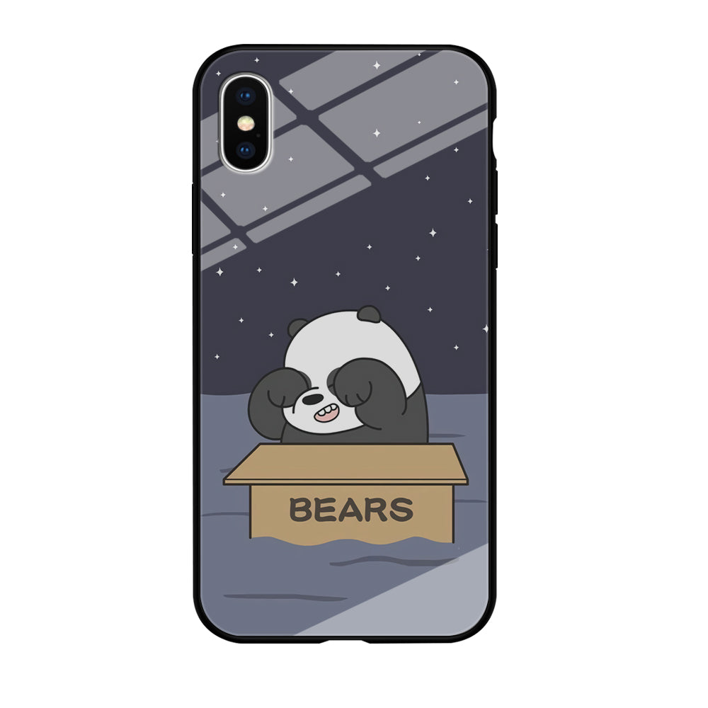 Bare Bears Panda Sail iPhone XS MAX Case