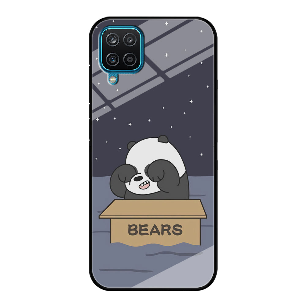 Bare Bears Panda Sail Samsung Galaxy A12 Case