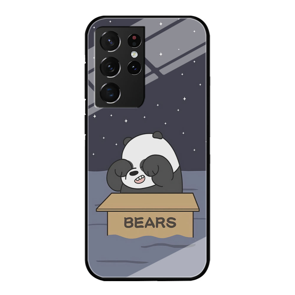 Bare Bears Panda Sail Samsung Galaxy S21 Ultra Case