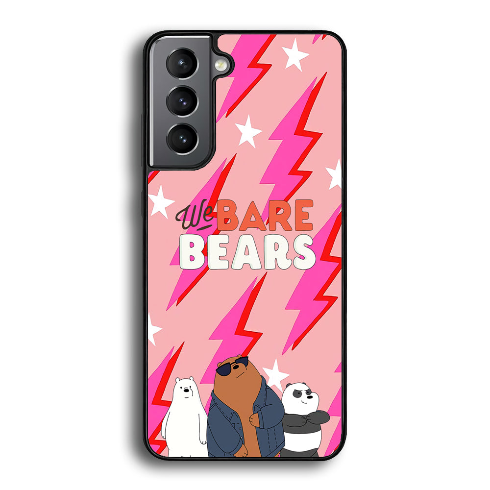 Bare Bears Shine Star Samsung Galaxy S21 Plus Case - Carneyforia