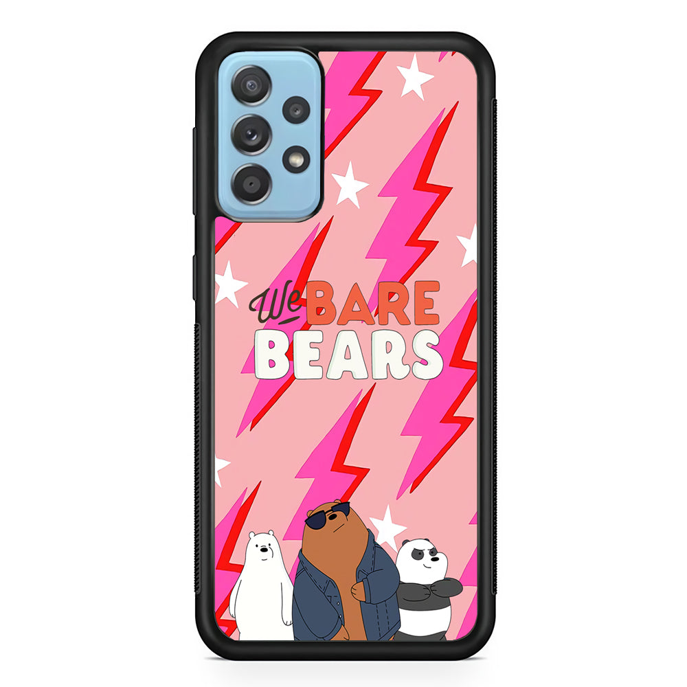 Bare Bears Shine Star Samsung Galaxy A52 Case