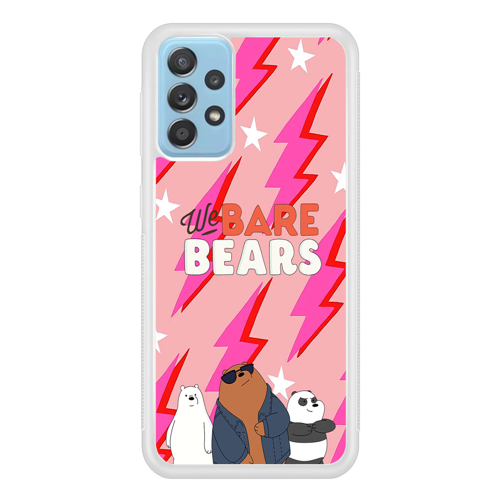Bare Bears Shine Star Samsung Galaxy A52 Case
