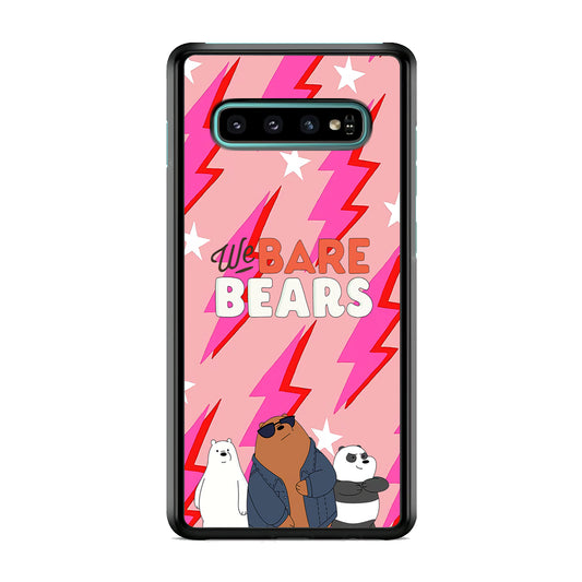 Bare Bears Shine Star Samsung Galaxy S10 Case