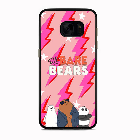 Bare Bears Shine Star Samsung Galaxy S7 Edge Case