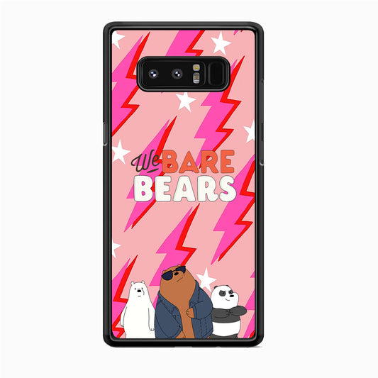 Bare Bears Shine Star Samsung Galaxy Note 8 Case