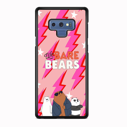 Bare Bears Shine Star Samsung Galaxy Note 9 Case