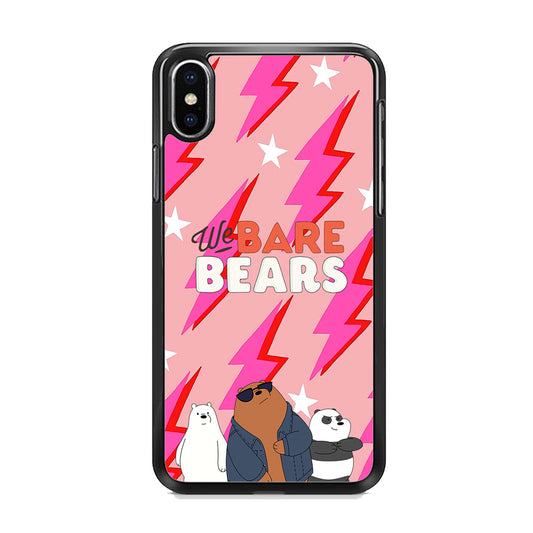 Bare Bears Shine Star iPhone XS Case