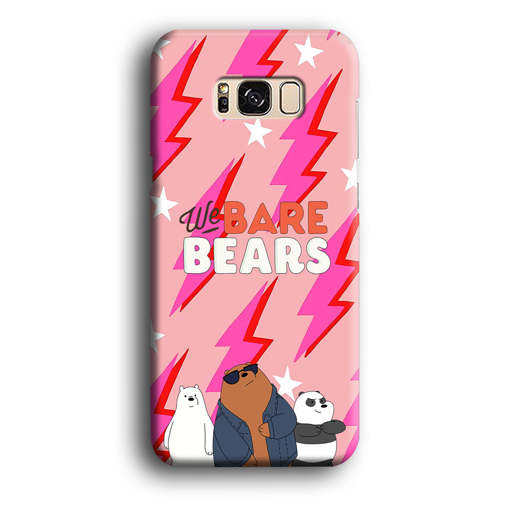 Bare Bears Shine Star Samsung Galaxy S8 Case