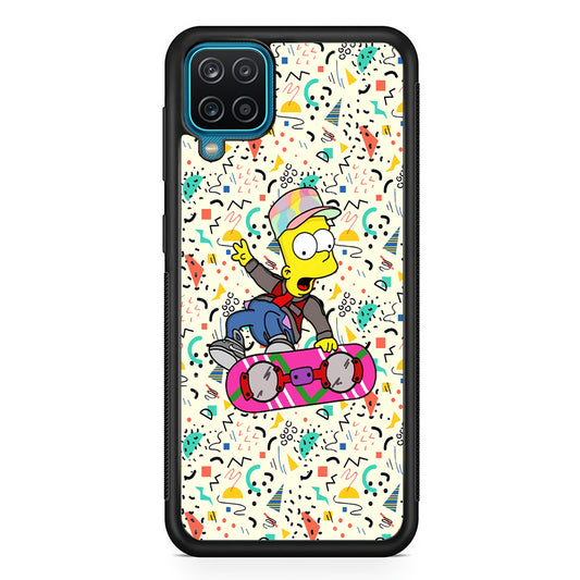 Bart Flying Board Jump Trick Samsung Galaxy A12 Case