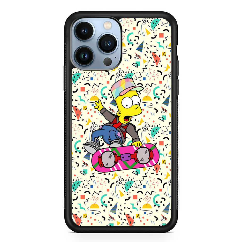 Bart Flying Board Jump Trick iPhone 13 Pro Max Case