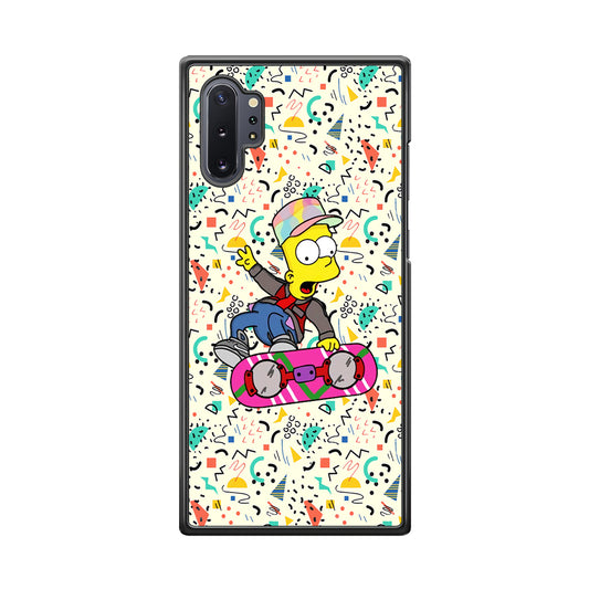 Bart Flying Board Jump Trick Samsung Galaxy Note 10 Plus Case
