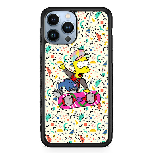 Bart Flying Board Jump Trick iPhone 13 Pro Case