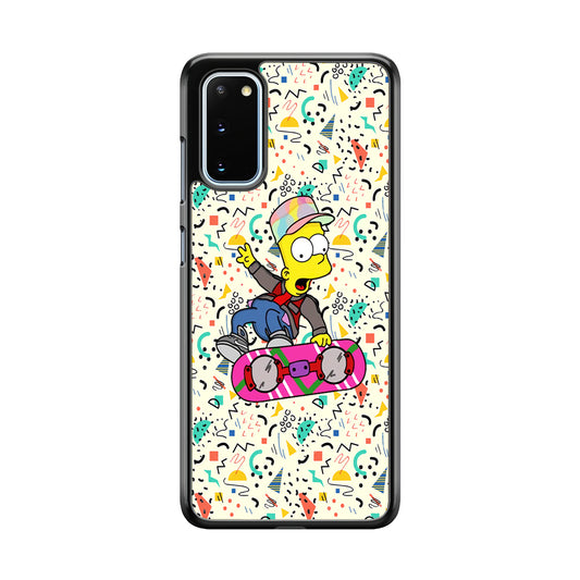 Bart Flying Board Jump Trick Samsung Galaxy S20 Case