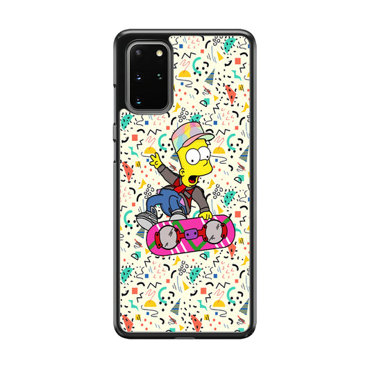 Bart Flying Board Jump Trick Samsung Galaxy S20 Plus Case