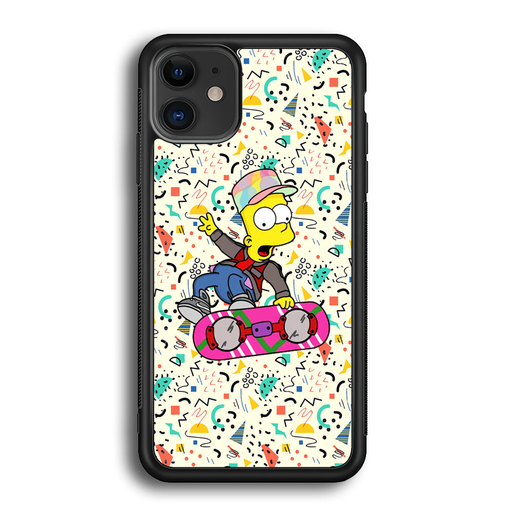 Bart Flying Board Jump Trick iPhone 12 Case