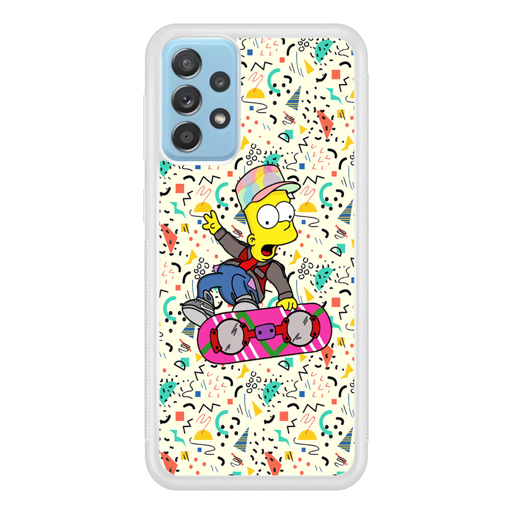 Bart Flying Board Jump Trick Samsung Galaxy A52 Case