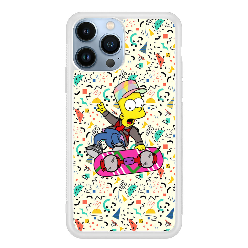 Bart Flying Board Jump Trick iPhone 13 Pro Max Case